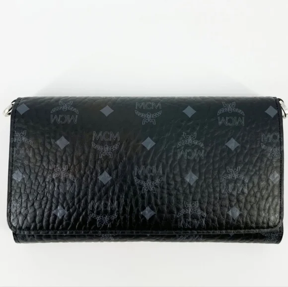🚫SOLD🚫🆕️MCM Visetos Wallet Crossbody Bag - Picture 2 of 16